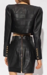 Кожаный костюм  Balmain Артикул LUX-94154. Вид 2