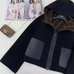 Двухстороннее пальто Fendi Артикул LUX-94806. Вид 2