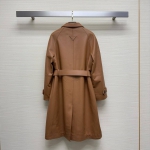Кожаный плащ  Prada Артикул LUX-95626. Вид 4