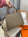 Сумка женская  Kelly 25 cm, Epsom Hermes Артикул LUX-98258. Вид 3