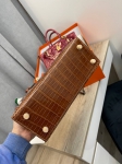 Сумка женская  25, GHW Crocodile Alligator Lisse Hermes Артикул LUX-99621. Вид 6