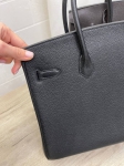Сумка женская  Birkin, 35, Barenia Faubourg Leather Hermes Артикул LUX-101061. Вид 6
