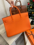 Сумка женская  Birkin, 40 GHW Hermes Артикул LUX-101068. Вид 7