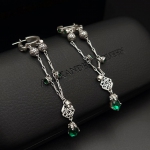 Серьги Alexander McQueen  Артикул LUX-101254. Вид 1