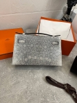 Сумка женская  Pochette,  Lezard Natura Hermes Артикул LUX-104575. Вид 5