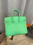 Сумка женская Birkin , 25 cm, PHW MATTE NILOTICUS Hermes Артикул LUX-106727. Вид 5