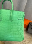Сумка женская Birkin , 25 cm, PHW MATTE NILOTICUS Hermes Артикул LUX-106727. Вид 6
