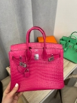 Сумка женская  Birkin , 25 cm, PHW MATTE NILOTICUS Hermes Артикул LUX-106725. Вид 2