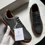  Кеды мужские  Brunello Cucinelli Артикул LUX-107456. Вид 3