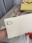 КЛАТЧ KELLY CUT, swift, Mushroom color Hermes Артикул LUX-108159. Вид 2