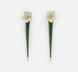 Серьги Flower Earrings Bottega Veneta Артикул LUX-108247. Вид 2