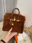Сумка женская  Birkin , 25 GHW Hermes Артикул LUX-108420. Вид 2