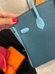 Сумка женская Birkin , 25, Togo, GHW Hermes Артикул LUX-108596. Вид 9