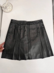 Кожаная юбка  Christian Dior Артикул LUX-109062. Вид 5