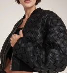 Кожаный бомбер Bottega Veneta Артикул LUX-109085. Вид 2