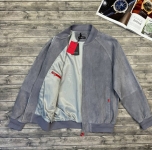 Бомбер из натуральной замши  Kiton Артикул LUX-109433. Вид 2