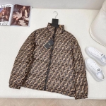 Двухсторонний пуховик Fendi Артикул LUX-109791. Вид 1