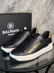 Кожаные кроссовки Balmain Артикул LUX-109815. Вид 1
