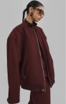  Бомбер ARLEY - BURGUNDY   Артикул LUX-110868. Вид 2