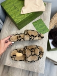 Меховые тапочки  Gucci Артикул LUX-111314. Вид 3