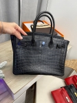 Сумка женская Birkin, 30 cm Crocodile Niloticus Mat Hermes Артикул LUX-113643. Вид 6
