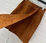 Замшевая юбка Miu Miu Артикул LUX-114265. Вид 2