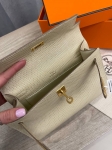 Сумка женская Pochette, Lezard Natura  Hermes Артикул LUX-115112. Вид 6