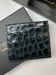 Картхолдер   из редкой кожи каймана Zilli Артикул LUX-115447. Вид 4