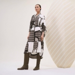 Шелковое платье  Hermes Артикул LUX-115725. Вид 1