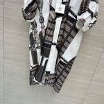 Шелковое платье  Hermes Артикул LUX-115725. Вид 3