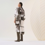 Шелковое платье  Hermes Артикул LUX-115725. Вид 4