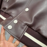 Кожаный бомбер Celine Артикул LUX-115894. Вид 3