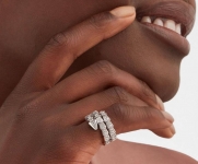 Золотое кольцо с бриллиантами  Serpenti Bvlgari Артикул LUX-116354. Вид 2