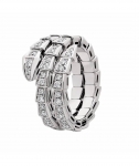 Золотое кольцо с бриллиантами  Serpenti Bvlgari Артикул LUX-116354. Вид 4