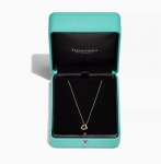 Подвеска   коллекция Open Heart из желтого золота  18 карат  Tiffany&Co Артикул LUX-116357. Вид 5