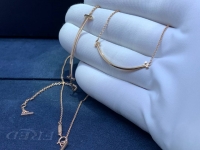 Подвеска  коллекция Smile из розового золота, размер small Tiffany&Co Артикул LUX-116360. Вид 2