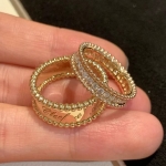 Кольцо  коллекция Perl?e Diamants Van Cleef Артикул LUX-116422. Вид 2