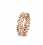 Кольцо  коллекция Perl?e Diamants Van Cleef Артикул LUX-116422. Вид 1