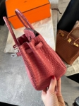 Сумка женская Birkin, 25, PHW Crocodile Porosus Hermes Артикул LUX-116923. Вид 3