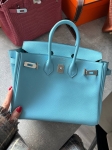  Сумка женская Birkin 25, PHW Epsom leather  Hermes Артикул LUX-116927. Вид 1