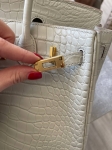 Сумка женская Birkin, 25 Crocodile Niloticus Mat Hermes Артикул LUX-117013. Вид 5