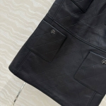 Кожаное платье  Chanel Артикул LUX-117075. Вид 3