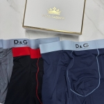 Набор из трёх боксеров Dolce & Gabbana Артикул LUX-117201. Вид 2
