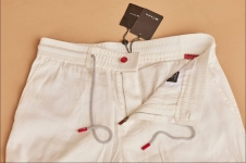 Льняные брюки  Kiton Артикул LUX-117221. Вид 5