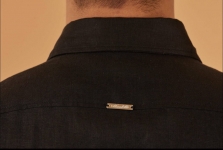 Льняная рубашка Mand  Артикул LUX-117223. Вид 4