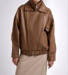 Кожаная куртка Yves Saint Laurent Артикул LUX-117532. Вид 2