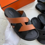 Шлепанцы Hermes Артикул LUX-117942. Вид 1