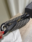 Сумка женская D-Journey Жаккард Dior Obligue синего цвета Christian Dior Артикул LUX-118288. Вид 2