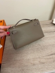 Сумка женская Kelly Pochette Taupe color Hermes Артикул LUX-118589. Вид 3