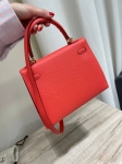 Сумка женская  Kelly, 25, GHW Epsom leather  Hermes Артикул LUX-119440. Вид 3